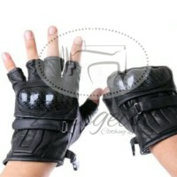 Jual Sarung Tangan Motor Pendek Half Finger Original Geunine Limited Murah