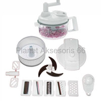 Jual Diskon EC050 Blender Tangan Manual Swift Chopper Food Processor Putar Murah