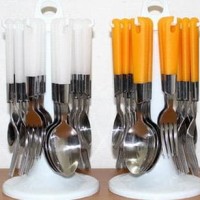 Jual Sendok & Garpu Oxone Sendok Set With Hanger (Ox-7000) Murah