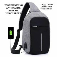 Jual Tas Anti Maling (Anti Theft Backpack - Smart Back Pack) USB CHARGER Murah