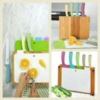 Jual OXONE TALENAN & PISAU SERBA GUNA / FANCY KNIFE & TRAY BOARD SET OX-616 Murah