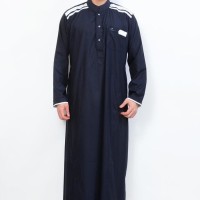 Jubah Cordova Navy Pakaian Gamis Pria Al-Isra