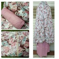 Jual MUKENA KATUN JEPANG ORIGINAL SHABBY CHIC VINTAGE Murah