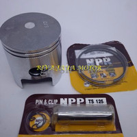 Jual SPECIAL PISTON / SEHER KIT SUZUKI TS 125, TS125 OVERSIZE STANDAR NPP H Murah