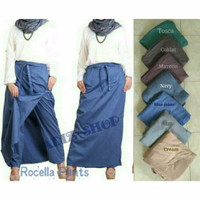 Rok Celana Bahan Katun Halus/ Adem/ Model 2 in 1/ Lucu