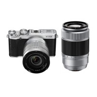 Jual Fujifilm X-A2 Double Lens 16-50mm & 50-230mm (Silver) Grosir Murah