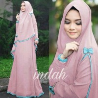 Indah Syari Gamis Wanita Baju Muslim Rrs64