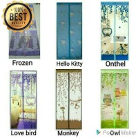 Jual Tirai Magnet pintu Anti Nyamuk Terlaris Murah