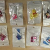 Jual pelindung ujung kabel doraemon / hellokitty / rilakuma / stitch Murah