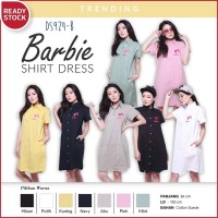 Jual RL Shirt Dress Polo Dress Kemeja Wanita Suede DS924 Murah