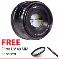 Jual Meike Mk-35mm F/1.7 Manual Focus Lensa For Fujifilm X-Mount X-A1/A2 Murah