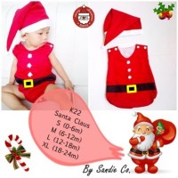 Jual Baju Jumper Bayi Lucu Kostum Sinterklas (santa claus) Murah