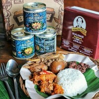 Jual GUDEG INSTAN DALAM KALENG ASLI JOGJA CAP BAGONG NO MSG DAN NO PENGAWET Murah