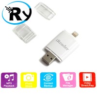 Jual iReader Lightning Card Reader TF Card & Micro SD Slot White T1310 Murah