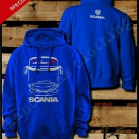 JAKET HOODIE SWEATER BIS SCANIA JETBUS 2 SHD WARNA BIRU