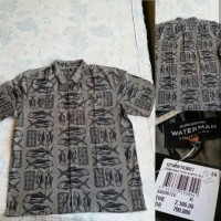 Baju Kemeja Quiksilver Samhodailyshid Grey Original