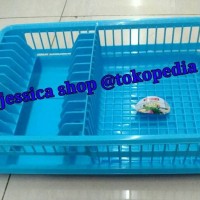 Rak Piring Sendok / Tempat Piring / Dish Rack + Tray Lion Star
