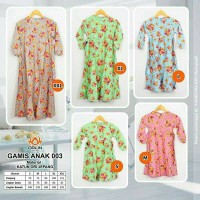 Orlin Gamis Anak GA-003 Size XL & XXL Bahan Katun Jepang TERMURAH