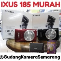 Jual KAMERA CANON IXUS 185 PAKET LENGKAP - BONUS MEMORY 16GB TAS ANTIGORES Murah