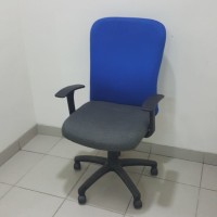 Kursi Kerja Staff / Karyawan (KK-2 Biru) Bekas