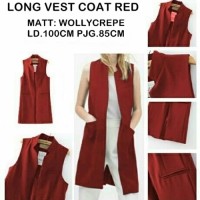 Jual LONG VEST COAT Murah