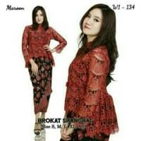setelan wanita/baju/rok/rok lilit/undangan/Cewek/brukat/celana/gereja