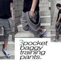 Jual Celana pria wanita training 3pocket jogger olahraga baggy pants sport Murah