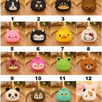 Jual DOMPET KOIN KARAKTER LUCU JELLY SILICONE SILIKON COIN POUCH TAS RECEH Murah
