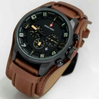 Jam Tangan Pria Swiss Army Cronograp - Jam Tangan Pria Tali Kulit