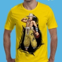 grosir t shirt3d murah kaos 3d anime onepiece usop terlaris