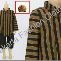 Jual Baju Celana Blangkon Surjan Lurik Anak L XL XXL Batik Jawa Murah