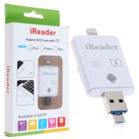 Jual IReader USB Micro SD SDHC TF Card Reader Writer For IOS Android Murah