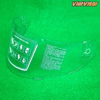 Kaca Helm Visor Flat KBC Clear PNP INK CL Max