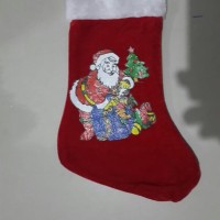 Jual GANTUNGAN UNTUK HIASAN PINTU & DINDING KAOS KAKI SANTA HS10 Murah