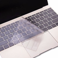 Jual Full Black Keyboard Silicone Skin for Macbook 12 Inch - Transparan Murah
