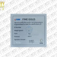 Jual Cuci Gudang!! Emas Antam - Logam Mulia 5 Gram Fine Gold 999.9 (Emas Murah
