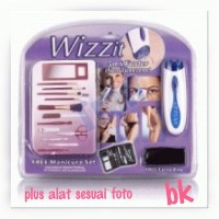 Jual WIZZIT set (HAIR REMOVAL) PLUS ALAT CUKUR GUNTING KUKU Murah