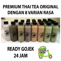 Jual Thai Tea Original, Green Tea, Milo, Chocolate 8 Varian Ready GOJEK Murah