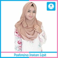 Jual Jilbab Pashmina Instan Lipit Kerudung Hijab Instan Cantik