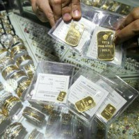 Jual Logam Mulia LM 5 gram 99.99 fine gold asli antam Murah