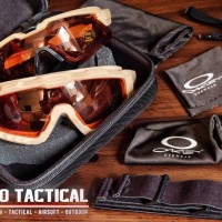 Kacamata Tactical oakley apaha combo goggle 3 lens outdoor sunglasses