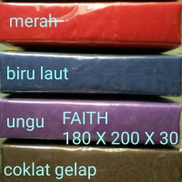 Jual SPREI FAITH PUTIH/WARNA( KATUN JEPANG) Uk 180 x 200 x 30 Murah