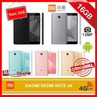 XIAOMI REDMI NOTE 4X 16GB RAM 3GB ( Rose Gold, Gold ) - Garansi 1thn