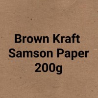 Jual Kertas Samson | Kertas Brown Craft 200 gsm | Paper Bag Murah
