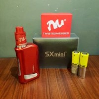 Jual SX MINI Q CLASS MERAH I FULL SET I RDA TWISTED MESSES 22 I MXJO Murah