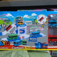 MAINAN ANAK THE LITTLE BUS TAYO PARKING