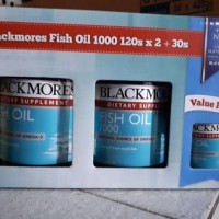Jual blackmores fish oil 1000 120s x 2 + 30s. NO. 1 AUSTRALIA ORIGINAL Murah