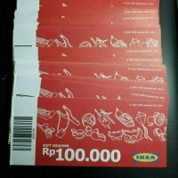 Voucher IKEA Alam Sutera Rp 100.000 100 Ribu