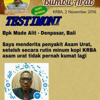 Jual DISTRIBUTOR KRBA CAP BABA KUMIS UNTUK ASAM URAT DI KEPULAUAN SERIBU Murah