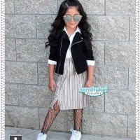 Jual Senshukei Girl Pleated Skirt Set 3in1 Murah